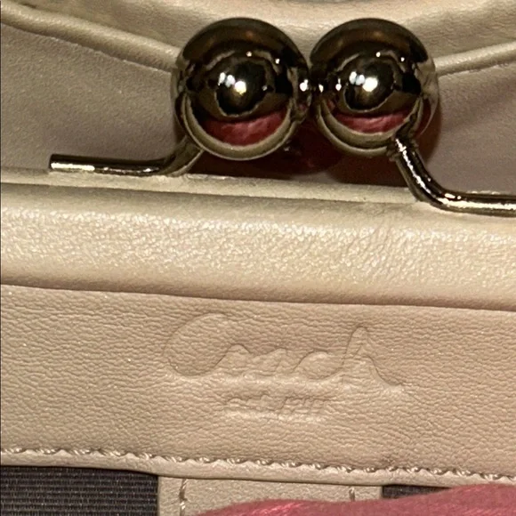 Coach White Leather Bag NWT - Picture 5 of 15